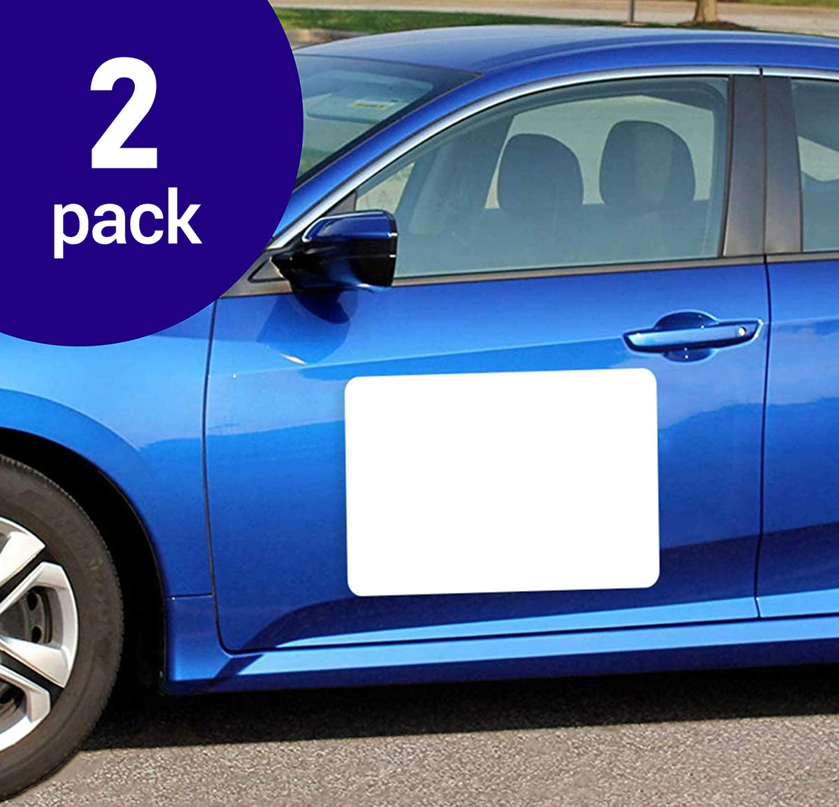 Extra-Large Blank Car Magnets (2 Pack) | SignHero