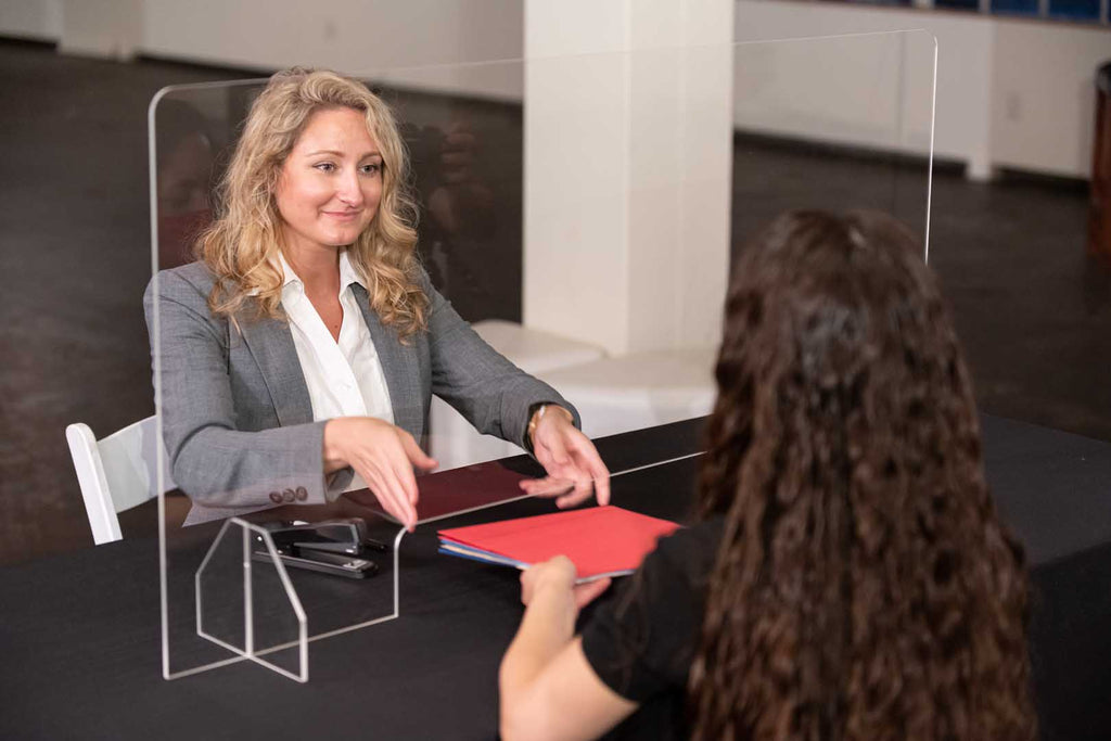All About Acrylic Plexiglass Shields for Desks
